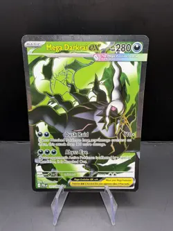 Pokemon Mega Darkrai EX 101/084 Pitch Black Full Art Holo Ultra Rare NM - Image 1