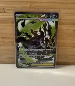 Pokemon Mega Darkrai EX 101/084 Pitch Black Full Art Holo Ultra Rare - Image 1