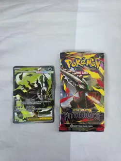 Pokemon Mega Darkrai EX 101/084 Pitch Black Full Art Holo Ultra Rare NM - Image 1