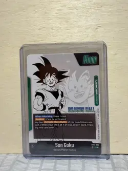Dragon Ball Super Card Game Fusion World Manga Box Son Goku SB02-033 Leader Gold - Image 2