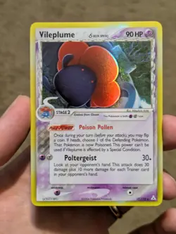 Vileplume 17/110 Holo Holon Phantoms Pokemon Card NM Delta Species LP - Image 1