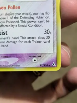 Vileplume 17/110 Holo Holon Phantoms Pokemon Card NM Delta Species LP - Image 4