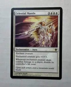 Celestial Mantle - NM - Zendikar MTG Magic The Gathering Card English - Image 1