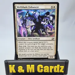 MTG - Edge of Eternities - Weftblade Enhancer - #44 - NM - Playset x4 - Image 1