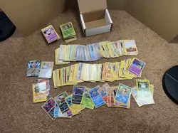 Pokemon Card Lot 300+ Cards Holos Reverse Holos V Cards Rare Bulk Collection - Image 1