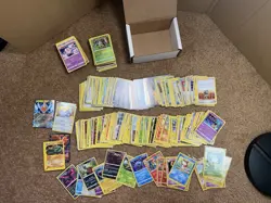 Pokemon Card Lot 300+ Cards Holos Reverse Holos V Cards Rare Bulk Collection - Image 2