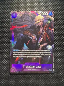 Trafalgar Law OP09-069 (Alternate Art) One Piece Card Game ENGLISH FOIL NM - Image 1