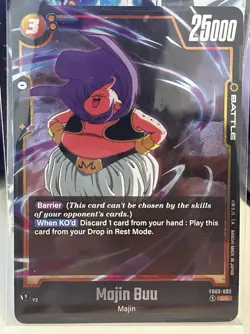 Dragon Ball Super Card Game Fusion World Raging Roar - Majin Buu SR (FB03-093) - Image 1