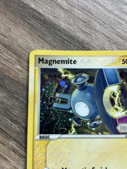 Magnemite 59/92 EX Legend Maker Reverse Holo Pokemon Card Damaged Binder Card - Image 3