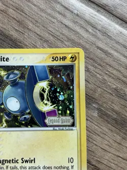 Magnemite 59/92 EX Legend Maker Reverse Holo Pokemon Card Damaged Binder Card - Image 4