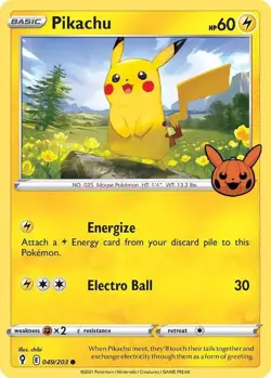 Pokemon Card: NM Pikachu Trick or Trade 2022 - Image 1