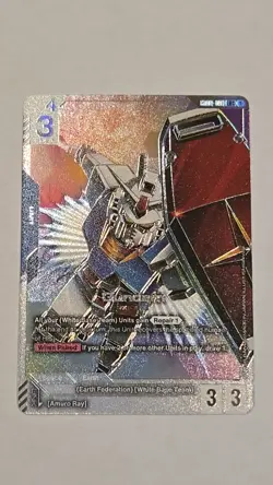Gundam Card Game - GD01-001 - Gundam (RX-78-2) - LR++ - Image 1