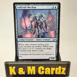 MTG - Edge of Eternities - Selfcraft Mechan - #0074 - NM - Playset x4 - Image 1