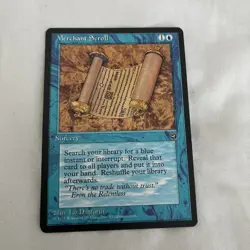 MtG Homelands Merchant Scroll M/NM 1x - Image 1