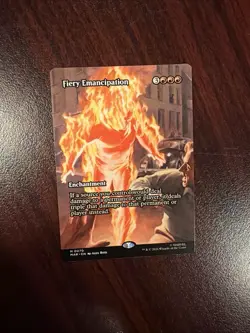 Fiery Emancipation (Borderless) Marvel Universe Eternal-Legal Regular NM - Image 1