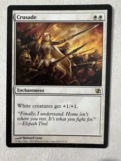 Crusade Duel Decks Elspeth vs Tezzeret 27/79 MTG Enchantment Rare NM - Image 1