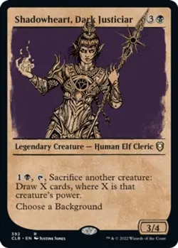 Shadowheart, Dark Justiciar (Showcase) [CLB - 392] LP Foil - Image 1