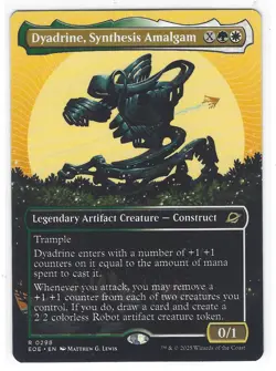 Dyadrine, Synthesis Amalgam (Borderless) - Normal - NM - Magic - 298 - Rare -... - Image 2