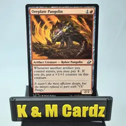 MTG - Edge of Eternities - Oreplate Pangolin - #150 - NM - Playset x4 - Image 1