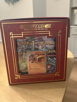 Pokemon TCG Charizard ex Super-Premium Collection Factory Sealed See Photos Dent - Image 4