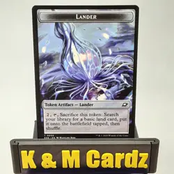 MTG - Edge of Eternities - Robot Lander - Double-Sided Token - #0005 - NM - Image 1