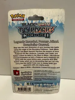 Pokemon Black And White Boundarie Crossed Booster Blister Pack NEW Keldeo - Image 2
