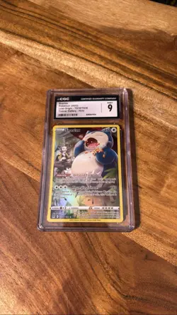 CGC 9 Snorlax TG10/TG30 2022 Lost Origin Holo Pokemon - Image 1