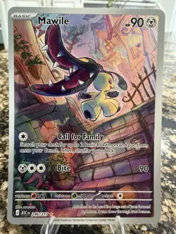 Mawile 246/217 Scarlet & Violet Secret Rare Holo Full Art English 2026 HP 90 - Image 1