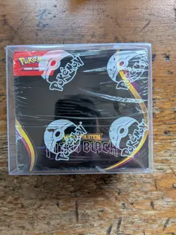 Pokemon TCG Pitch Black Booster Box New Factory Sealed With Protective Case - Image 1
