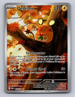 DEDENNE 093/088 HOLO ILLUSTRATION RARE PERFECT ORDER POKEMON NM - Image 1
