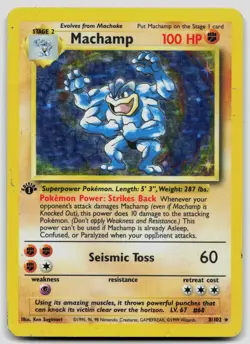 Machamp 8/102 Deck Exclusives Pokemon HP - Image 1