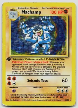 Machamp 8/102 Deck Exclusives Pokemon DMG - Image 1