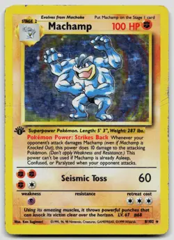 Machamp 8/102 Deck Exclusives Pokemon HP - Image 1