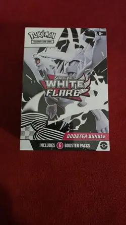 Pokemon TCG Scarlet & Violet White Flare Booster Bundle Sealed - Image 1