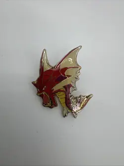 Official Pokemon TCG Shiny Mega Gyarados XY Breakpoint Collectors Enamel Pin - Image 1