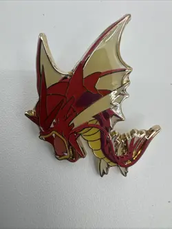 Official Pokemon TCG Shiny Mega Gyarados XY Breakpoint Collectors Enamel Pin - Image 2