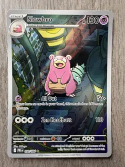 Slowbro 090/084 - Illustration Rare - Pokemon TCG: Pitch Black - NM - Image 3