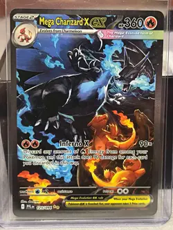 The Pokemon Company Mega Charizard X EX 125/094 M2 Inferno X Full Art Holo ENG - Image 1