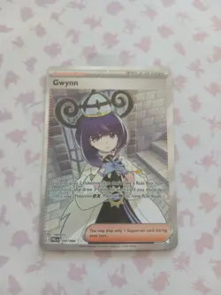 Pokemon TCG Gwynn 109/084 Full Art Pitch Black NM/M - Image 1