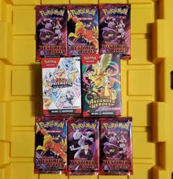 Pokemon TCG Sealed Booster Pack Lot (6) Scarlet & Violet Destined Rivals - Image 1