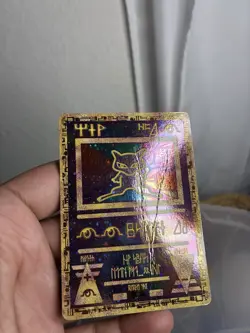 Ancient Mew Holo Promo Movie Pokemon Creased HP - Image 2