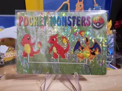 1999 Vintage Pocket Monsters Vending Prism - Grail Charizard Evolution Set #1193 - Image 5