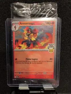 TCG Pokemon Armarouge Sealed 012/084 Best Buy Promo Prerelease - Image 1