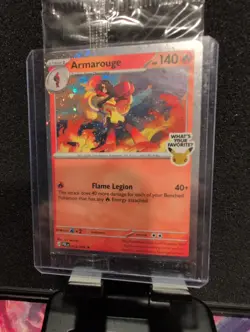 TCG Pokemon Armarouge Sealed 012/084 Best Buy Promo Prerelease - Image 2