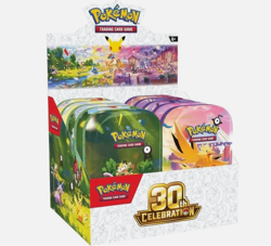 Pokemon TCG: 30th Celebration Mini Tins (10-Pack) PRESALE - Image 1