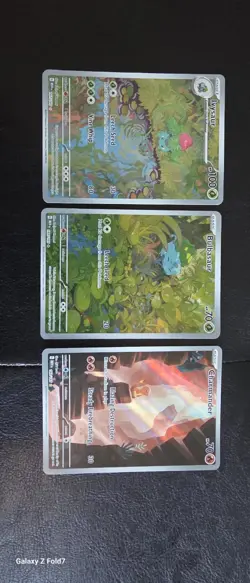 Pokemon TCG SV 151 Illustration Rare Holo Lot 3 Bulbasaur/Ivysaur/Charmander - Image 5