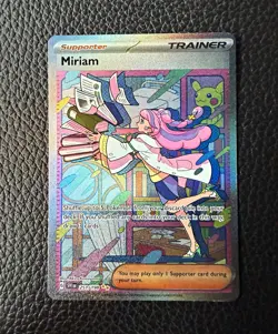 Pokemon TCG Miriam 251/198 SV01 Scarlet & Violet Full Art Holo English - Image 1