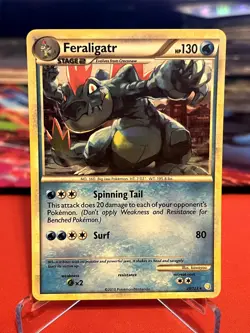 Feraligatr (Cosmos Holo) 20/123 Holo Holo Rare Deck Exclusives Pokemon MP - Image 1