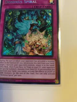 YU-GI-OH Dominus Spiral DOOD-EN079 1st Edition Secret Rare NM - Image 2