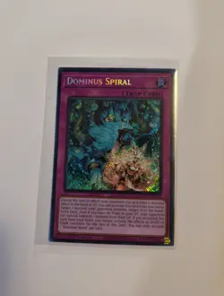 YU-GI-OH Dominus Spiral DOOD-EN079 1st Edition Secret Rare NM - Image 3